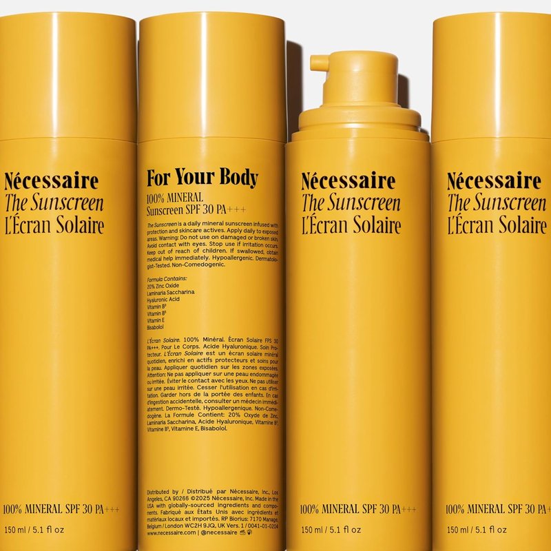 Mineral Sunscreen SPF 30 - Hydrating Zinc Oxide Formula | 5.1oz, Broad Spectrum Protection