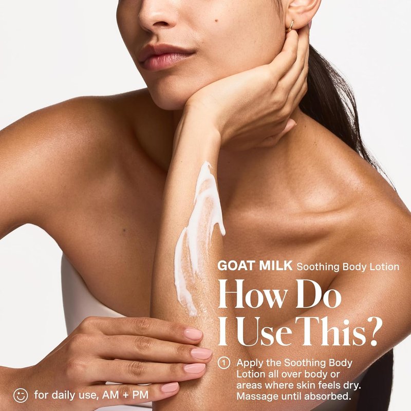 Kate Somerville Stressed Skin Saviors Travel Kit - Goat Milk Cleanser, Cream & Body Lotion Set