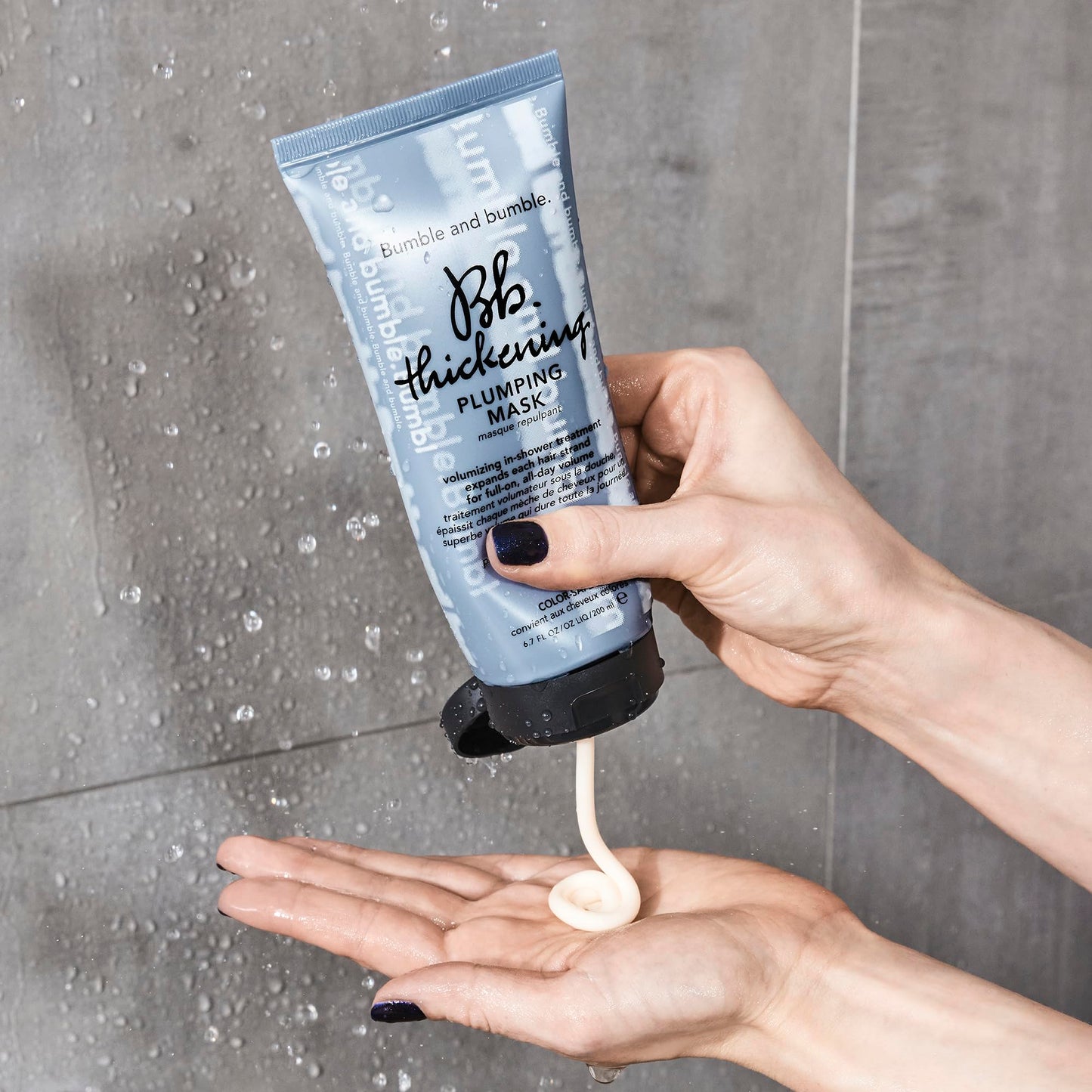 Bumble and bumble. Thickening Plumping Hair Mask | Lightweight Formula Adds Volume and Hydration | Strengthens, Detangles, Smooths | For Fine to Medium Wavy, Straight Hair Types, 6.7 Fl Oz