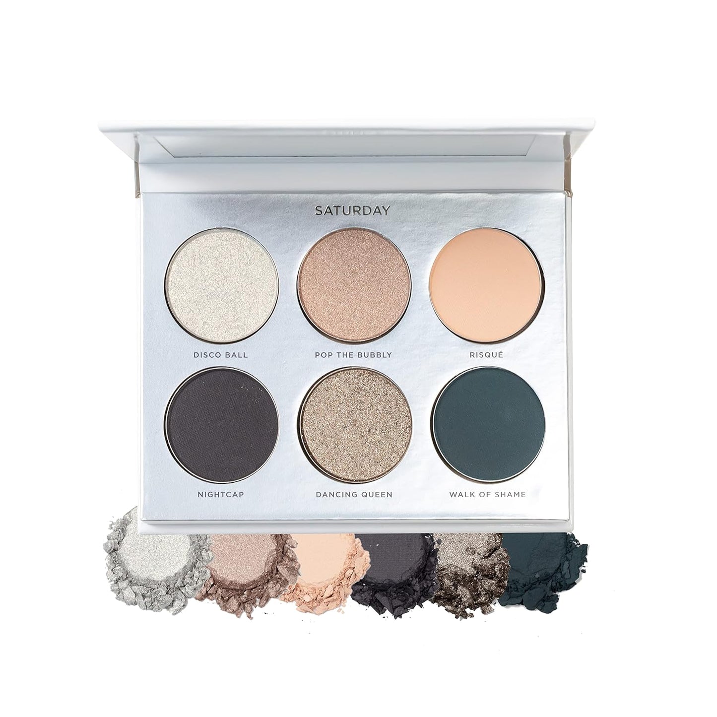 PÜR MINERALS On Point Eyeshadow Palette - Matte, Shimmer & Metallic Shades | Skincare-Infused Formula