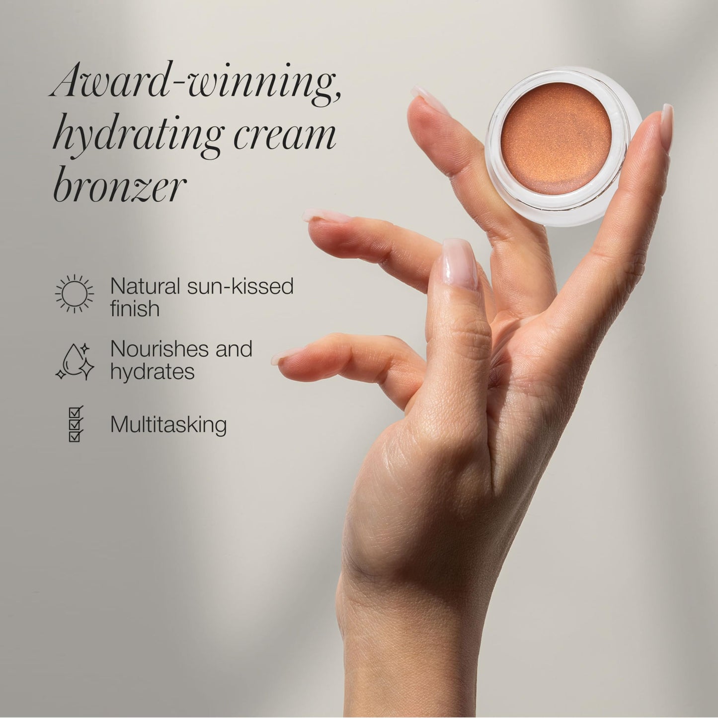 RMS Beauty Buriti Bronzer - Cream Face & Body Shimmer Bronzer & Highlighter Face Glow Highlighter Makeup Face Highlighter & Makeup
