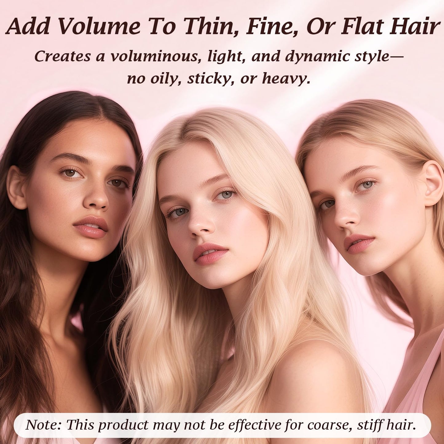 COSMTEK Hair Thickening & Volume Spray, Root Lifter for Fine Thin Hair, Instantly Thicker, Fuller, Keratin Repair Texturizing Spray for Women & Men - 8.5oz