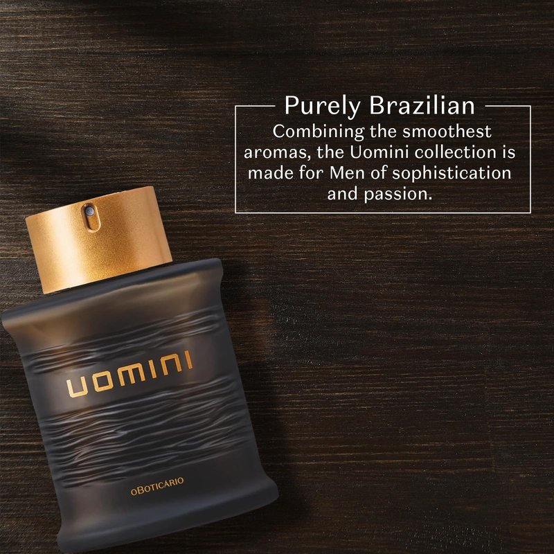 O BOTICARIO UOMINI Cologne for Men, Long Lasting Premium Cologne for Men, 100ml