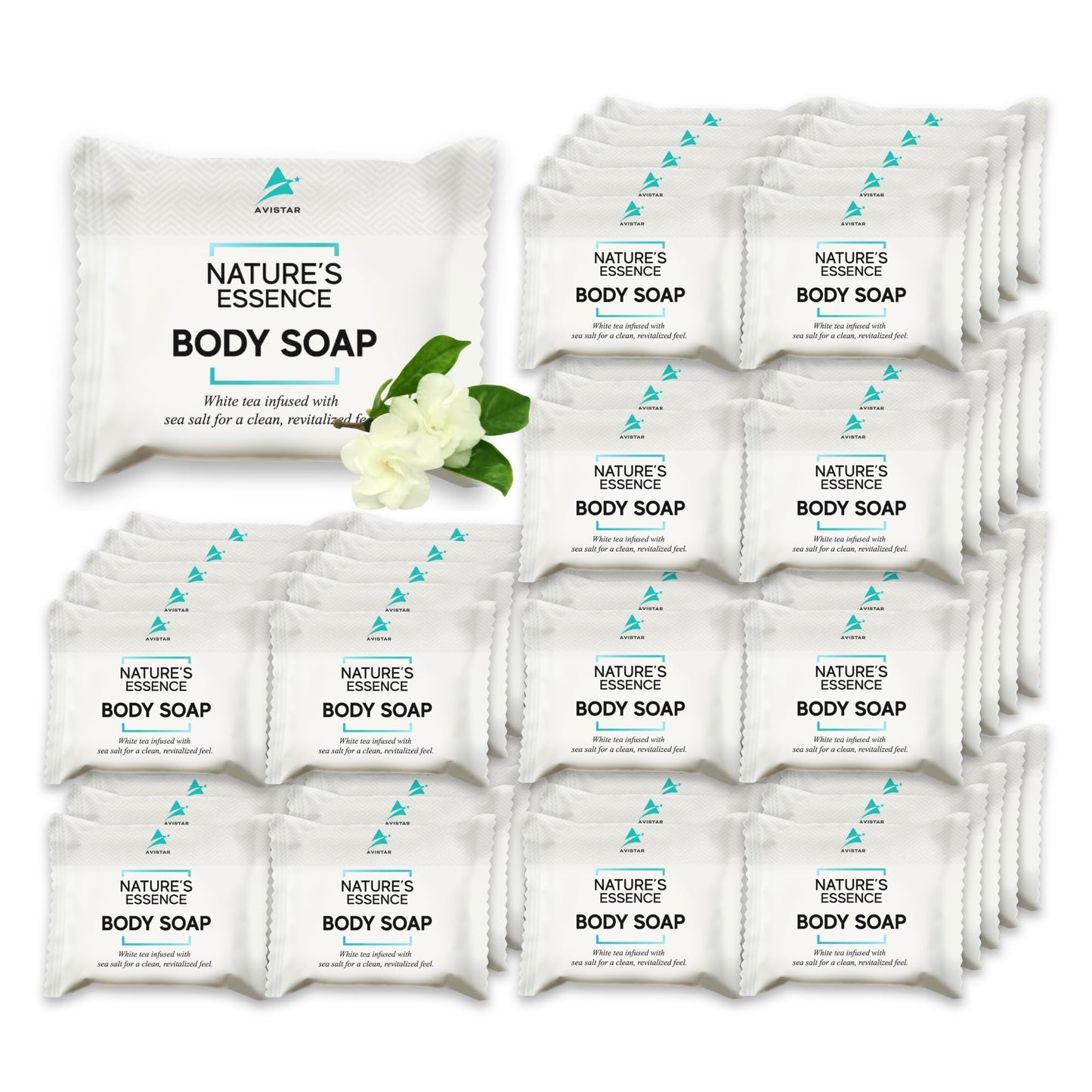Bar Soap Bulk Individually Wrapped – 120 Pack 0.5 oz Mini Hotel Soap Bars Bulk – Travel Size Essential Toiletries for Hosts and Guests, Hotel, Hospitality, Shelters & Bathroom Amenities