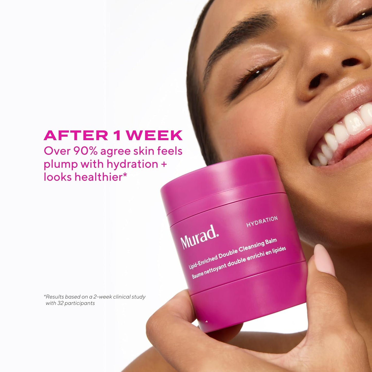 Murad Lipid-Enriched Double Cleansing Balm - Hydrating Balm-to-Oil Makeup Remover | 1.7 Fl Oz