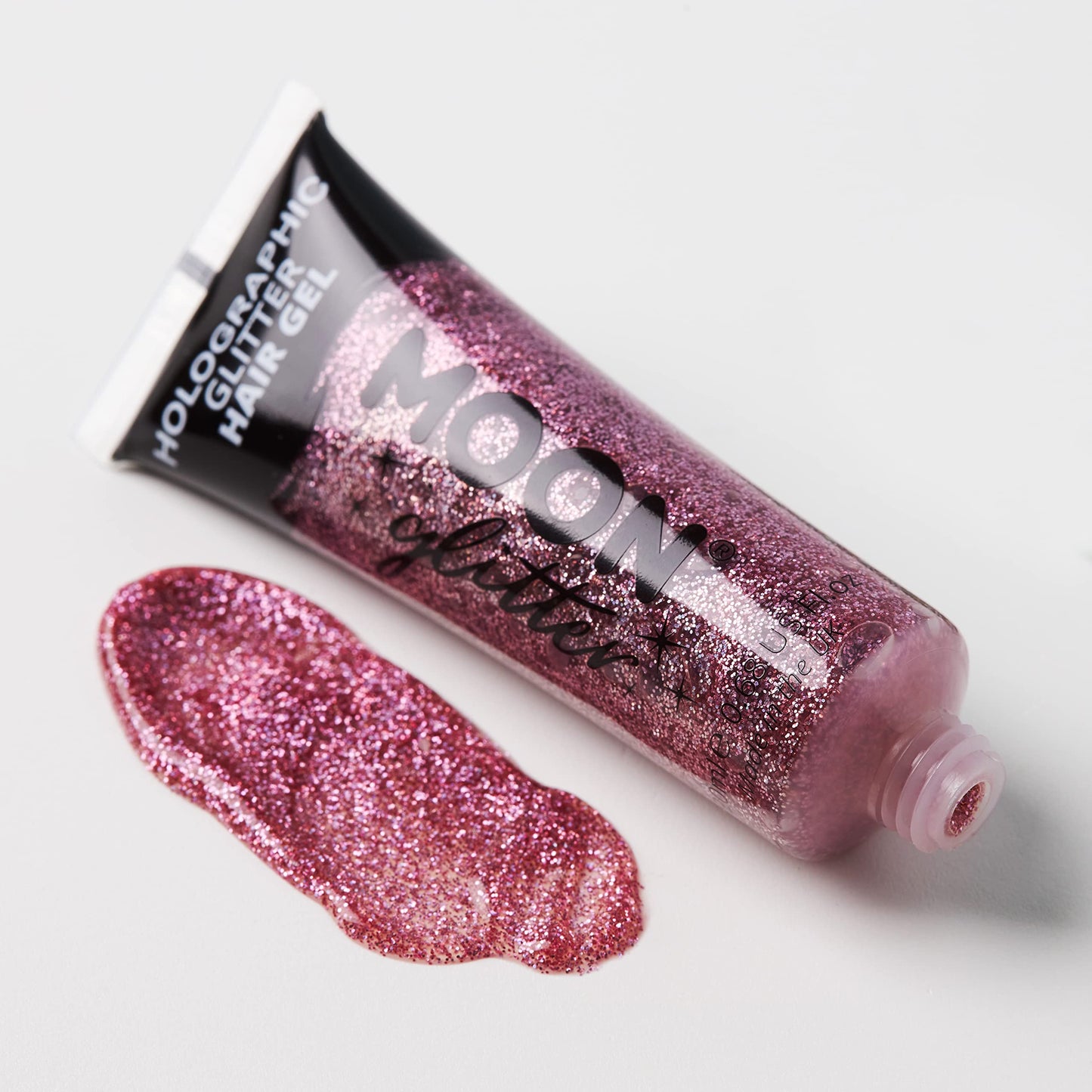 Moon Glitter Holographic Glitter Hair Gel 0.67fl oz - Set of 8