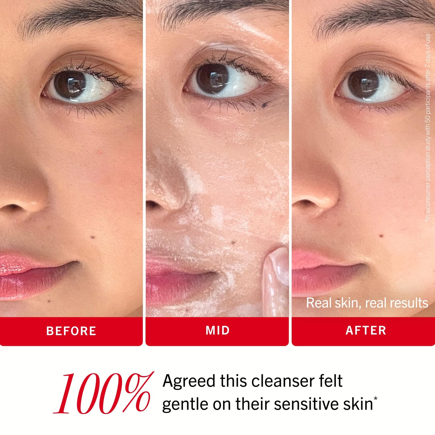 First Aid Beauty Ultra Gentle Cream-to-Foam Facial Cleanser, Fragrance Free Makeup Removing Face Wash with Colloidal Oatmeal & Glycerin, Sensitive & Acne-Prone Skin, 10 oz