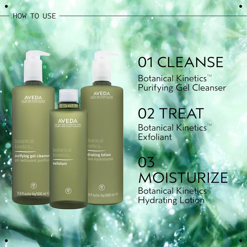 Aveda Botanical Kinetics Purifying Gel Cleanser | for Normal to Oily Skin | with Lavender and Vitamin E | 97% Naturally Derived*, 5.0 Fl Oz