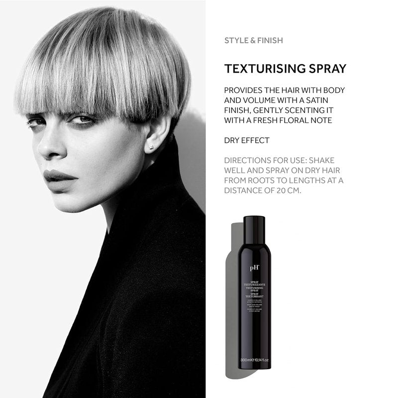 Texturizing Hair Spray for Extra Volume - Matte Finish for Fine & Thin Hair | 10.14 Oz, Sulfate & Paraben Free, Floral Scent