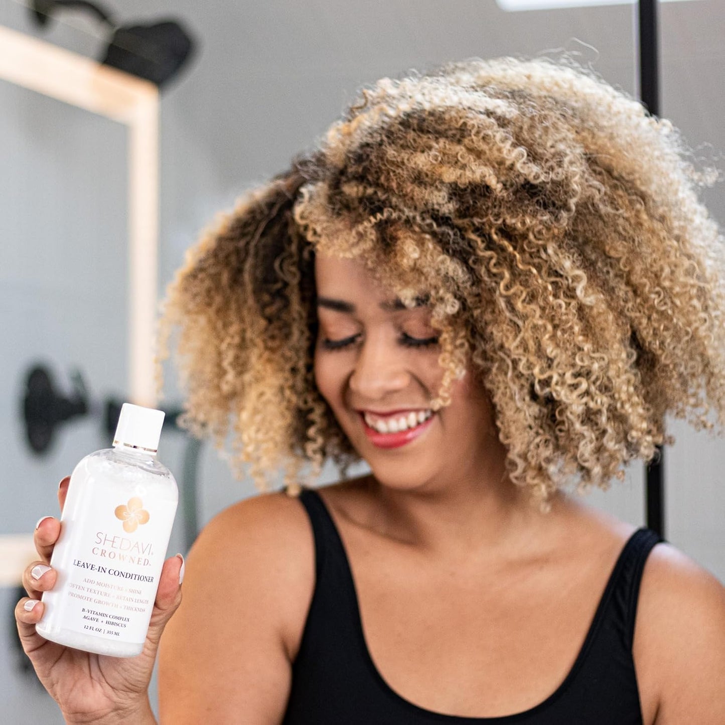Shedavi Leave-In Deep Conditioner for Hair Growth - Detangling Formula for Dry, Damaged Hair | 12 fl oz, Paraben-Free