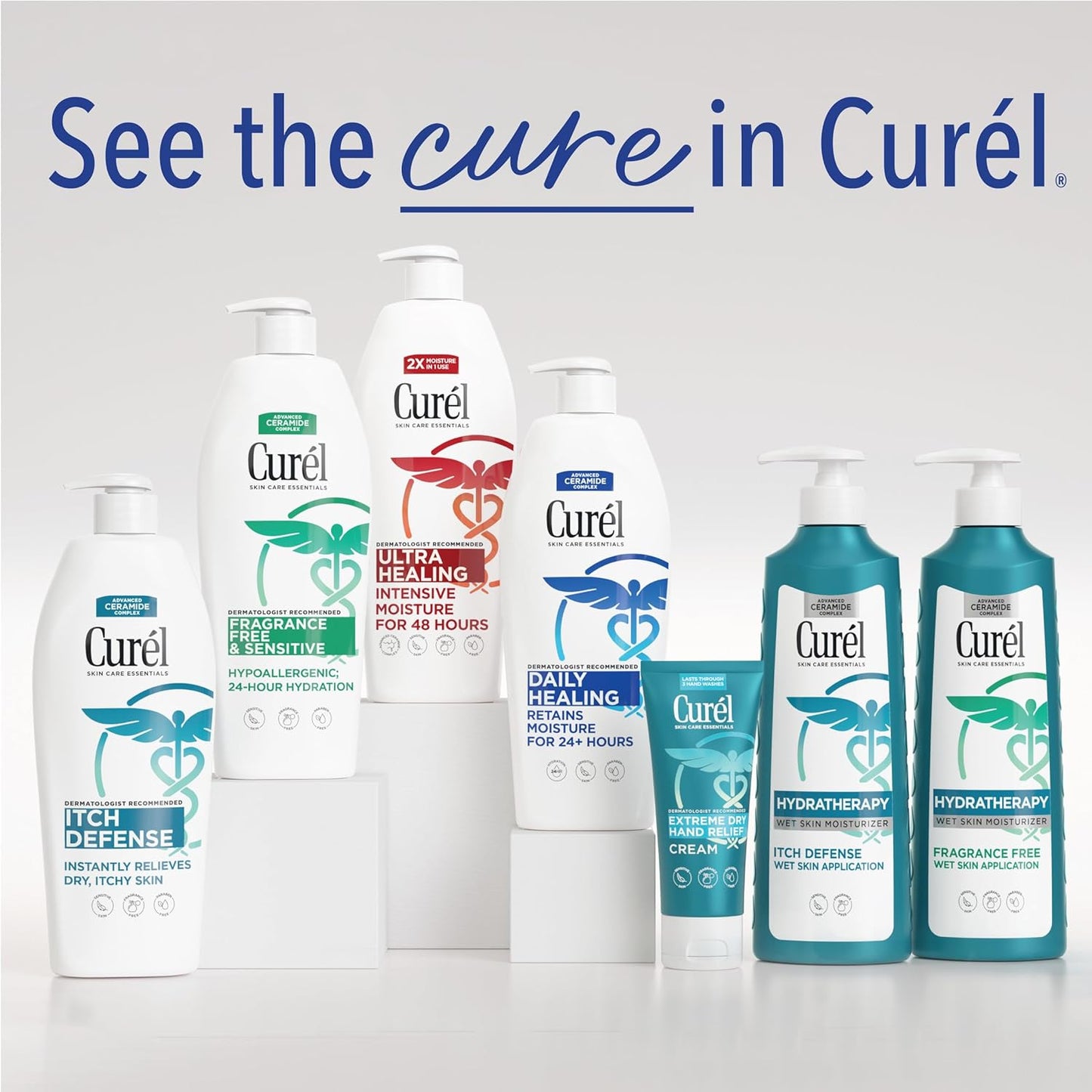 Curel Extreme Dry Hand Relief Cream - Dermatologist Recommended, Paraben-Free | 3 Oz, Long-Lasting Hydration
