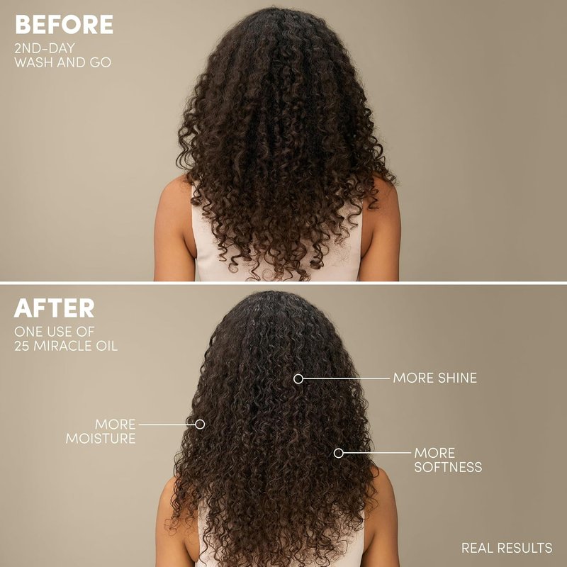 Mizani 25 Miracle Nourishing Hair Oil - Hydrating Coconut Oil for Curly Hair | Softens & Adds Shine