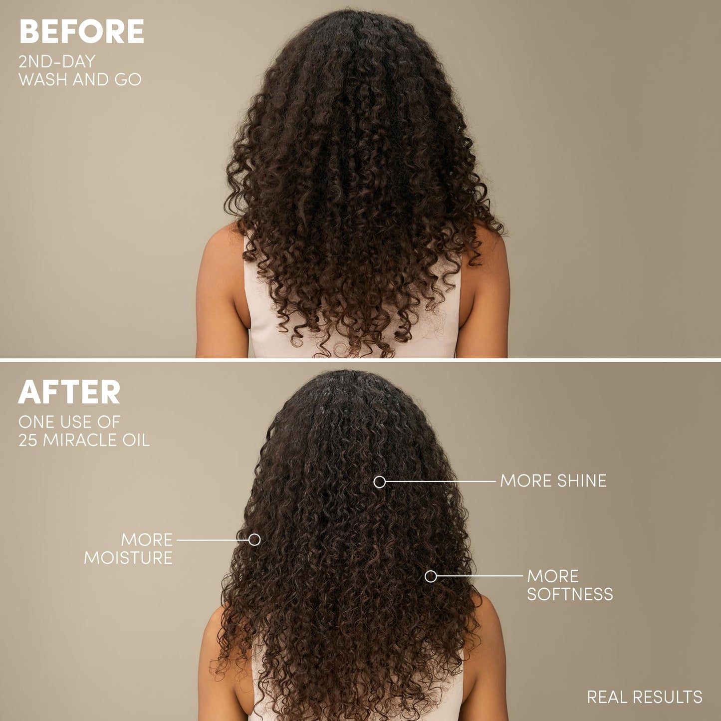 Mizani 25 Miracle Nourishing Hair Oil - Softens and Adds Weightless Shine, Hydrating & Nourishing With Coconut Oil, For Curly Hair