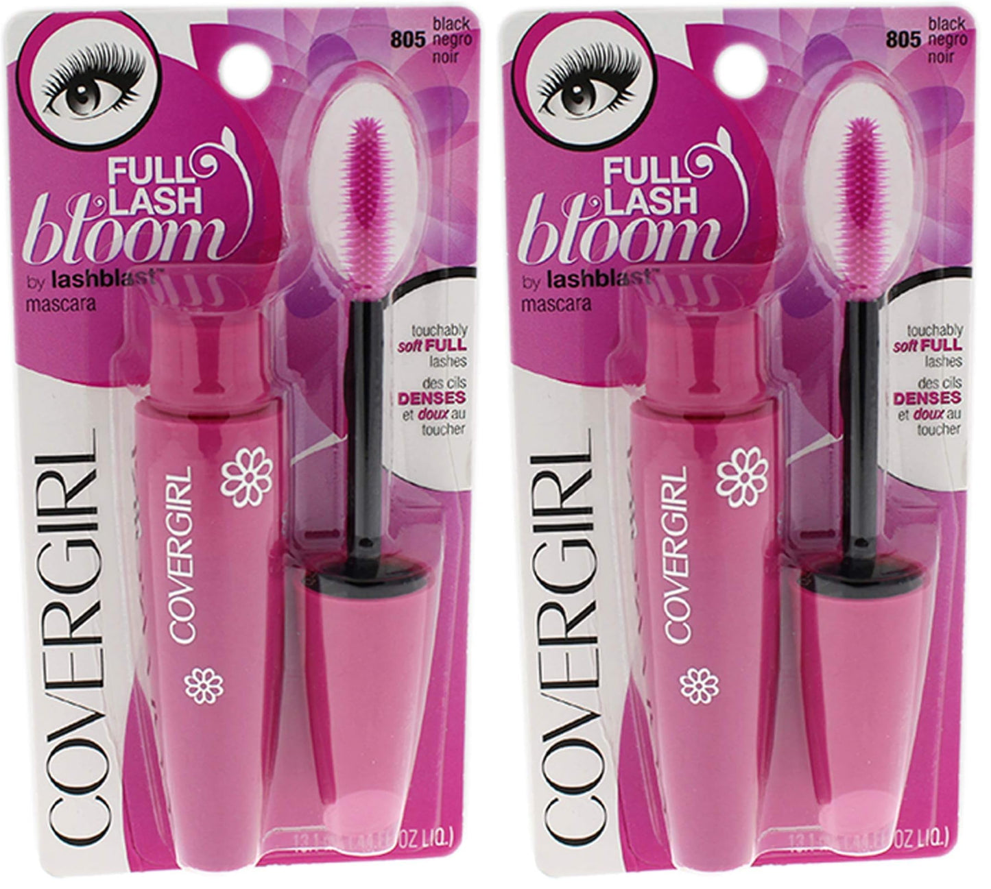 COVERGIRL Full Lash Bloom by LashBlast Mascara 805 Black, 0.44 oz (Pack of 2)