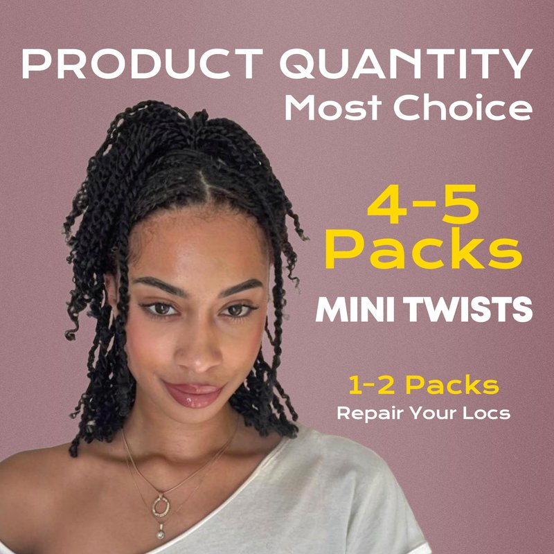 BLL Afro Kinkys Bulk Human Hair-100% Human Hair for Mini Twist Braiding Dreadlock Loc Extensions Afro Kinky Curly Hair Bulk Black Color (30#, 16 Inch Pack Of 1)