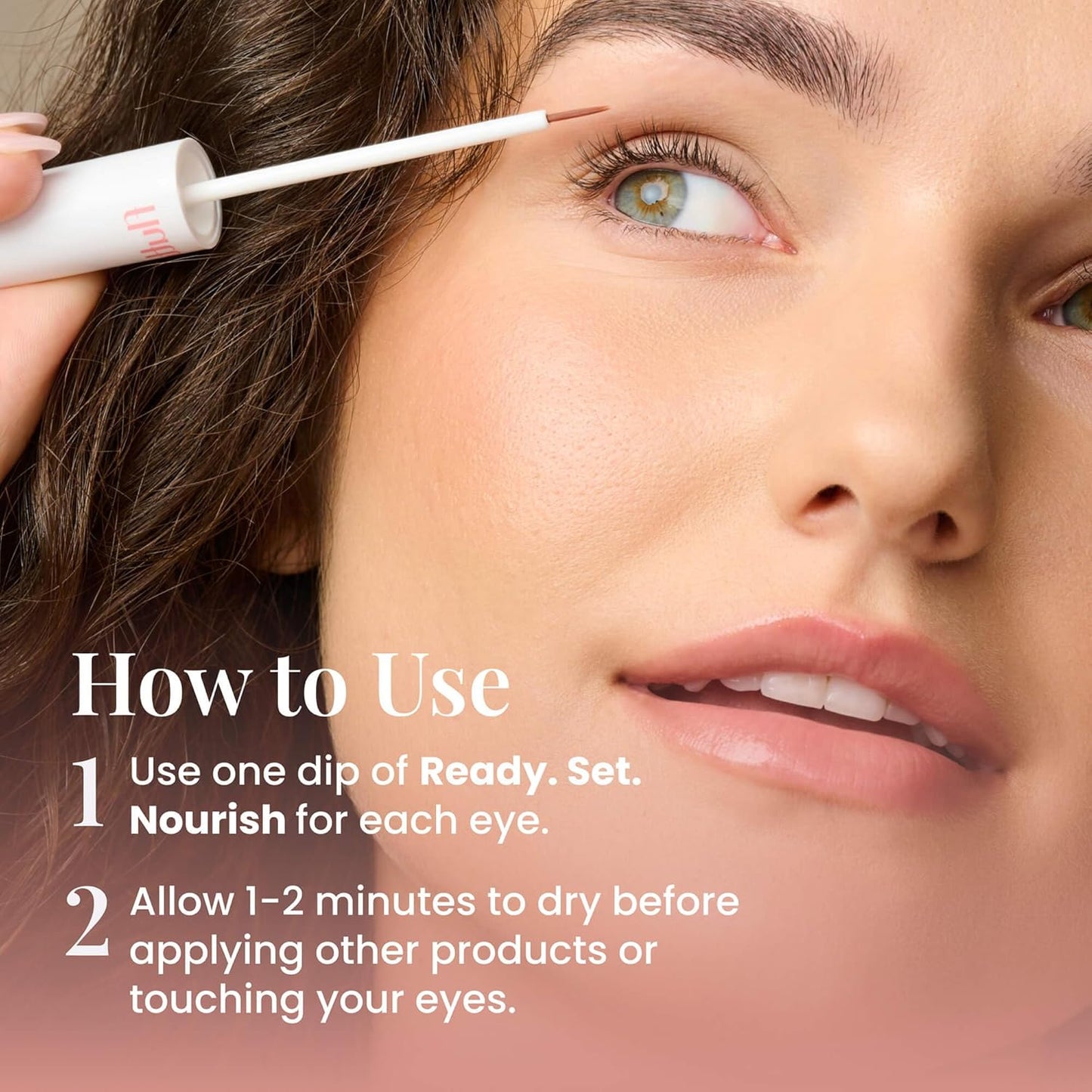 FlutterHabit Lash Conditioning Serum | Thicker & Fuller Peptide Formula - 3ML