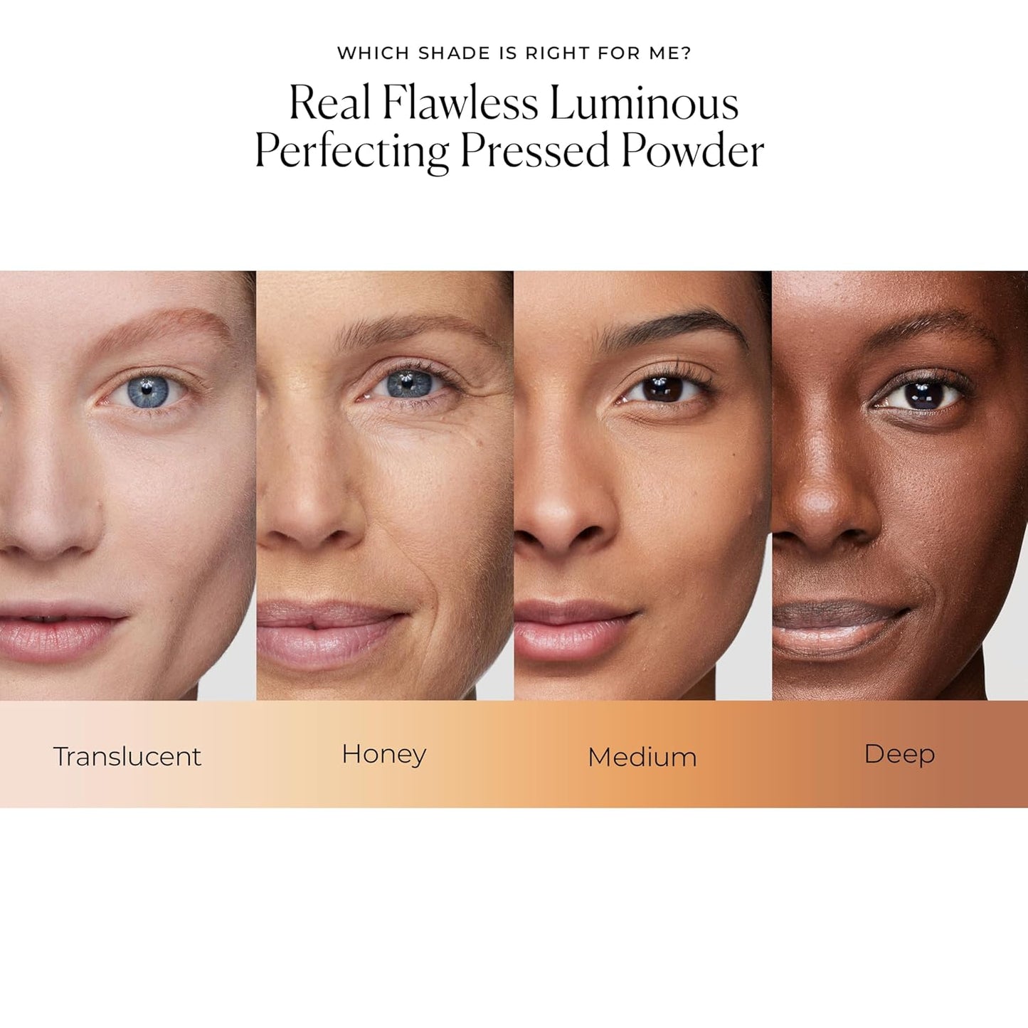 Laura Mercier Real Flawless Luminous Pressed Powder - Talc-Free, Light Coverage, Creamy Formula, Natural Finish