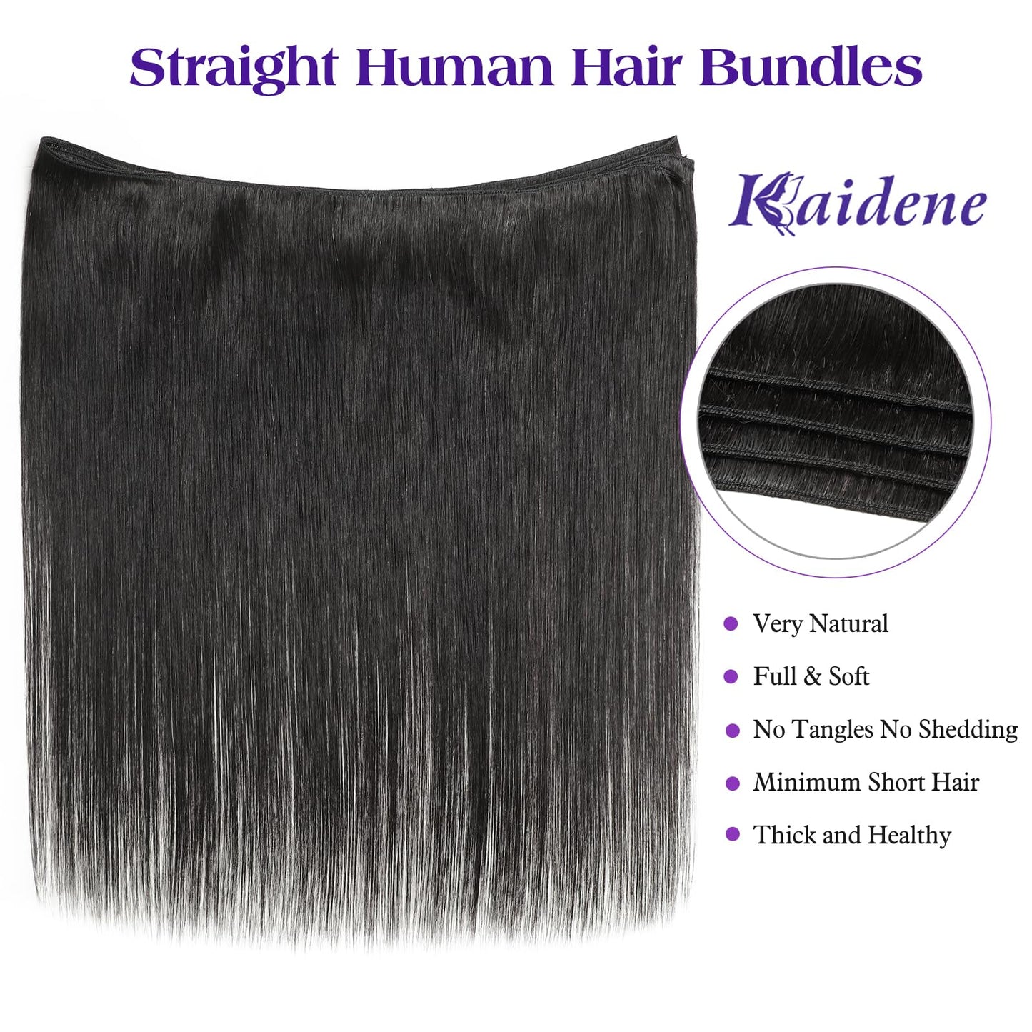 12A Straight Bundles Human Hair 20 Inch Brazilian Virgin Hair Single Human Hair Bundles Soft Glossy Sew In Hair Extensions For Black Woman