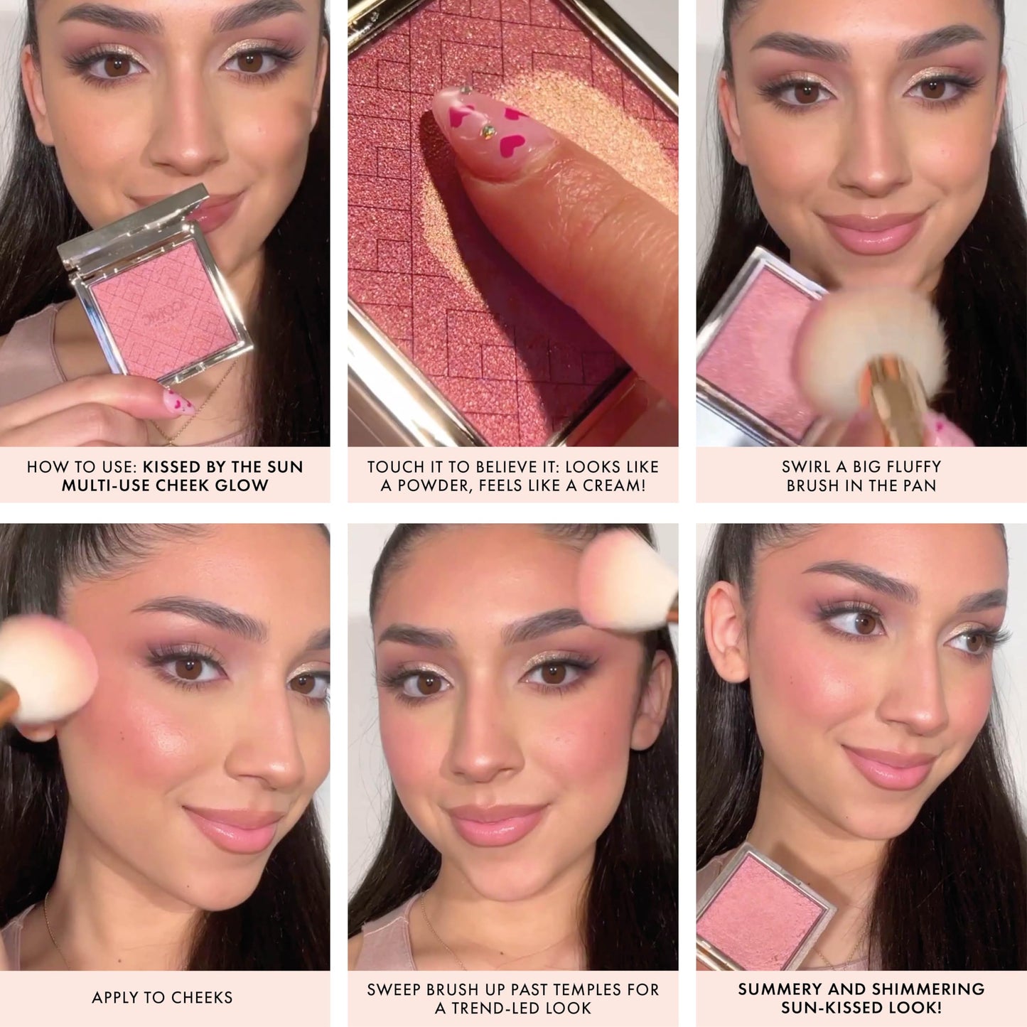 ICONIC LONDON Kissed by the Sun | Multi-Use Blush, Bronzer, & Highlighter, For All Skin Types, Cruelty-Free, Vegan Makeup, (Play Time) 0.17 oz