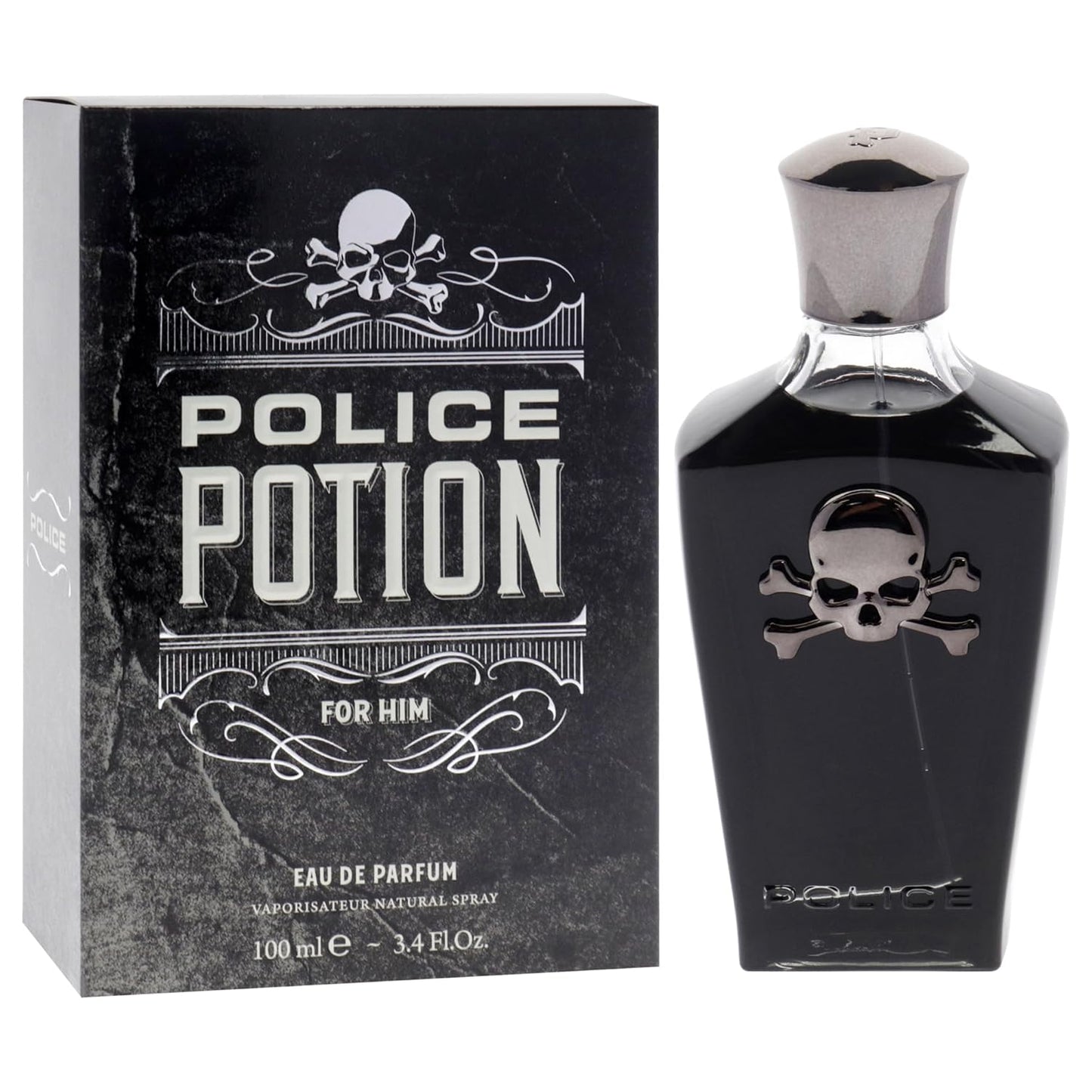Potion Power For Him | Aromatic Men's Fragrance - Woody Musk Notes - 3.4 Oz EDP Spray