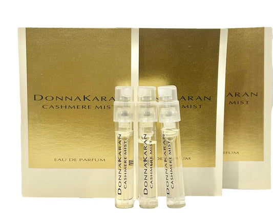 Donna Karan Cashmere Mist Women Sample Perfume EDP 1.5 ml / 0.05 oz - set of 3-4407