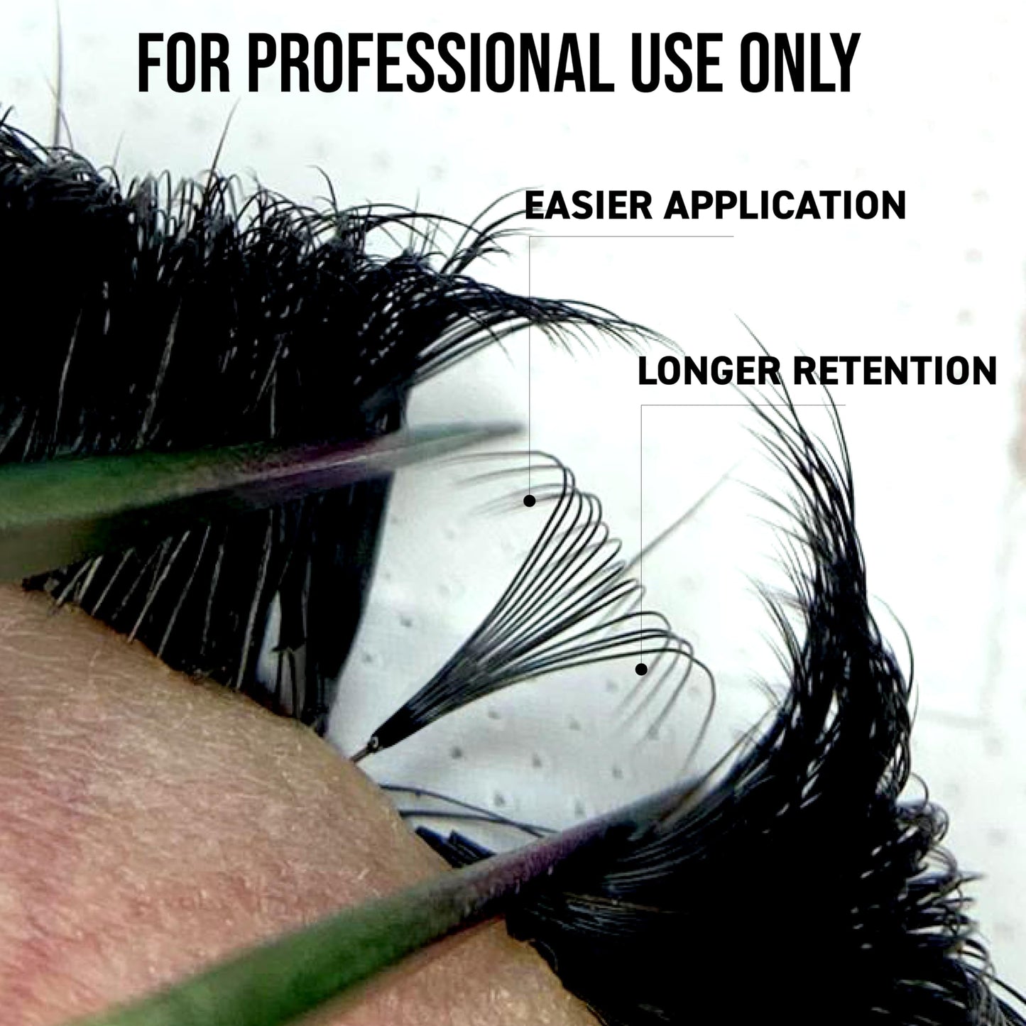 One V Salon, 1000 Loose Professional Use Premade Fans Eyelash Extensions, C Curl Volume Lashes,14D 20D 10D-0.07 Thickness, 9-16mm Fluffy Handmade Fan Mixed Tray
