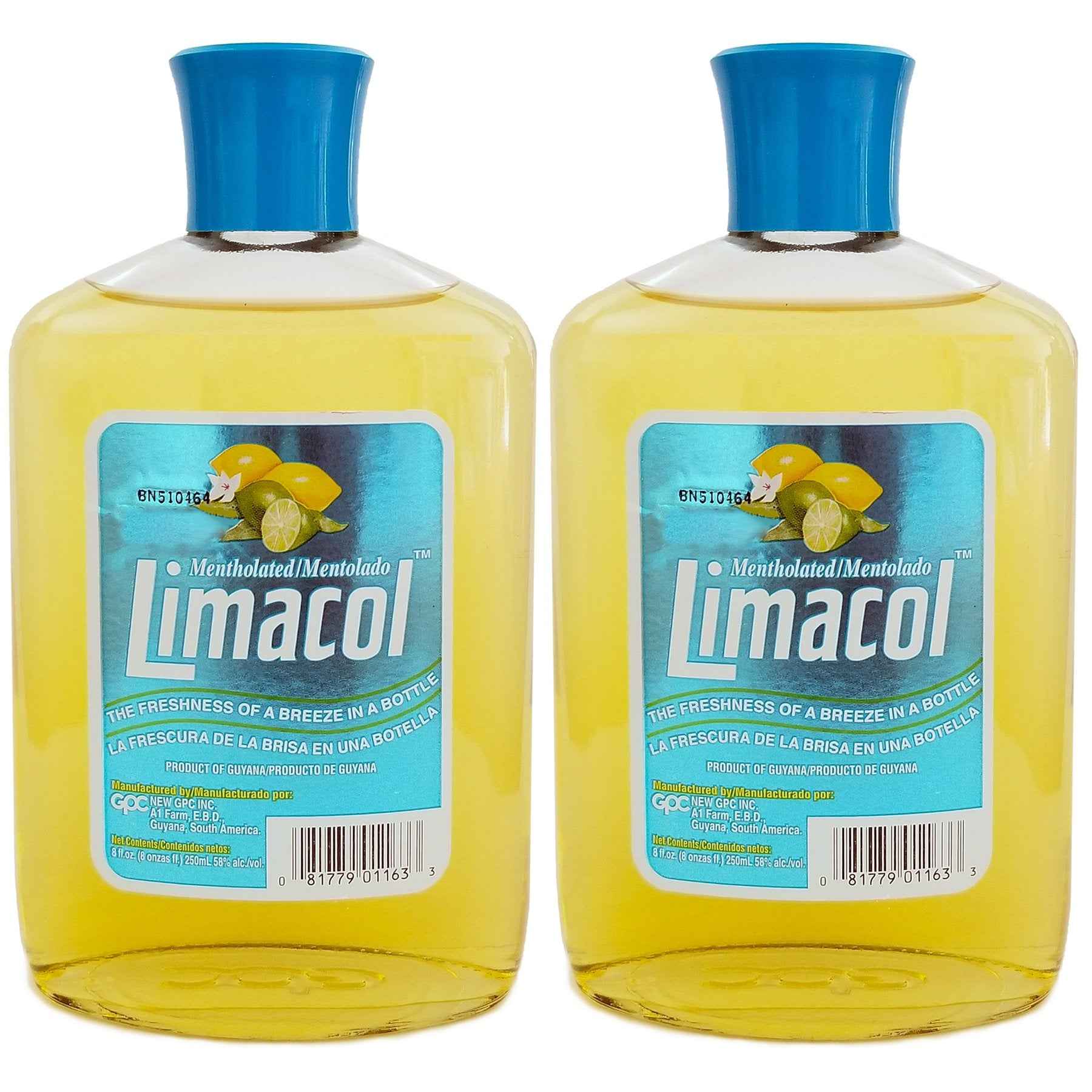 Limacol Mentholated 8oz (Pack of 2)