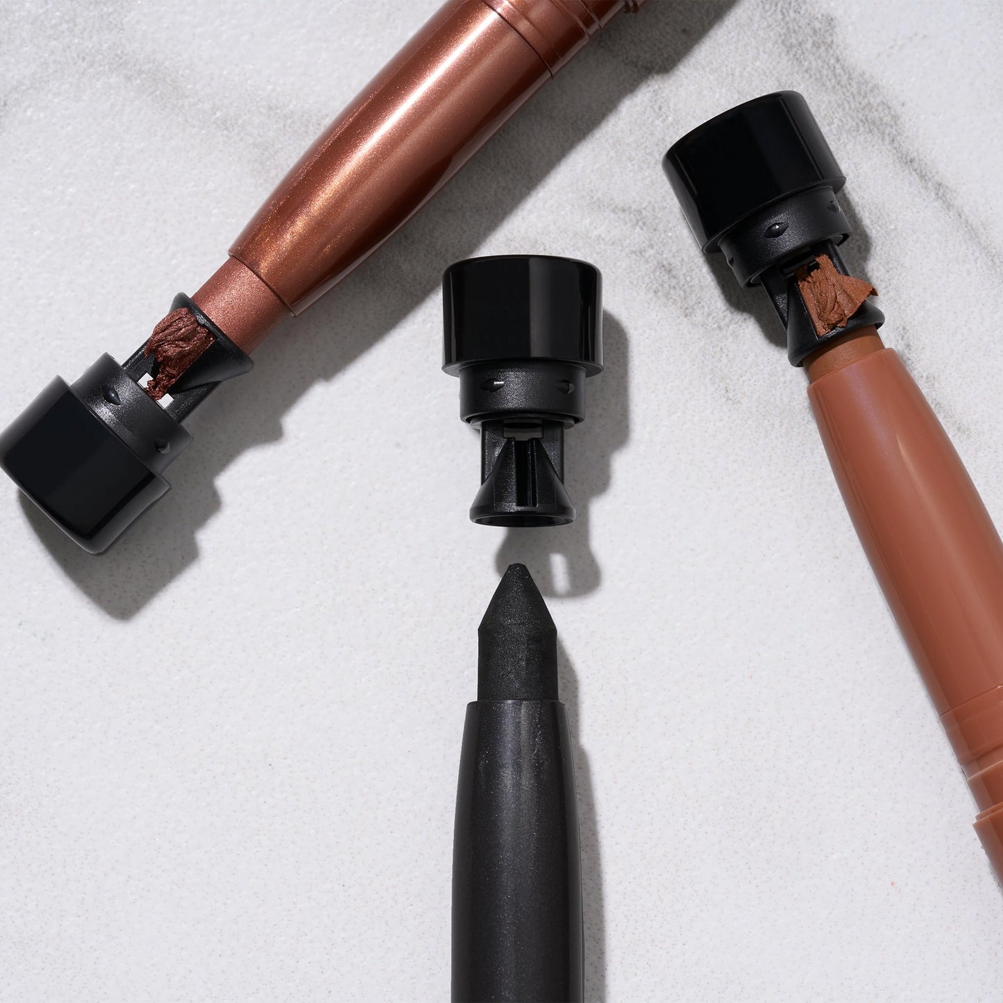 LAURA GELLER NEW YORK Kajal Longwear Kohl Eyeliner Pencil Duo, Midnight Blue + Deep Black