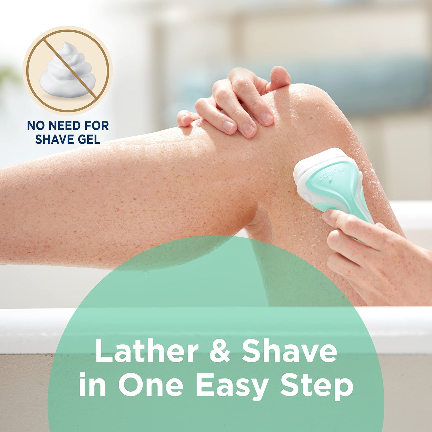 Schick Intuition Razors for Women with Sensitive Skin | 1 Razor & 2 Intuition Razor Blades Refill with Organic Aloe (Pack of 2)