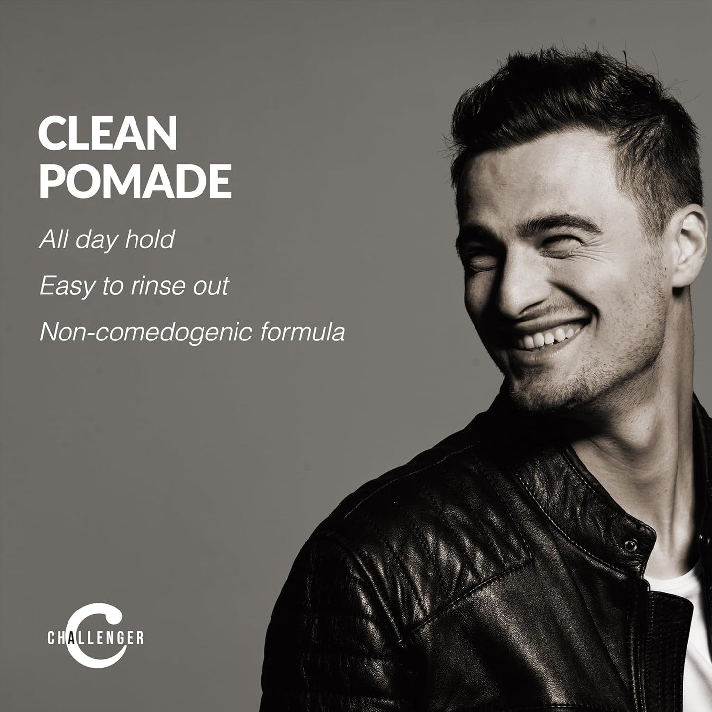 Fragrance-Free Cream Pomade - Non-Comedogenic Hair Gel for Medium Firm Hold | 3oz