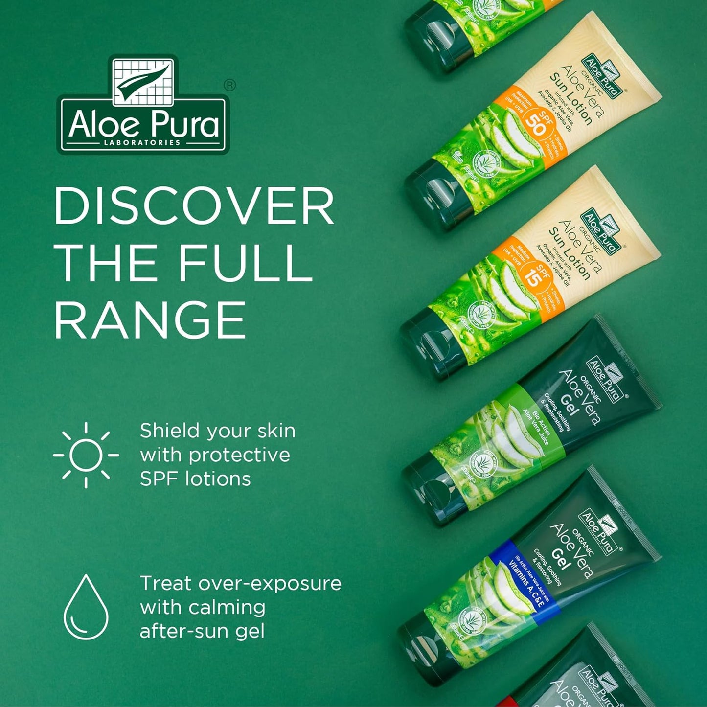 Aloe Vera Sun Lotion SPF 15 - Nourishing Skin Protection | 200 ml