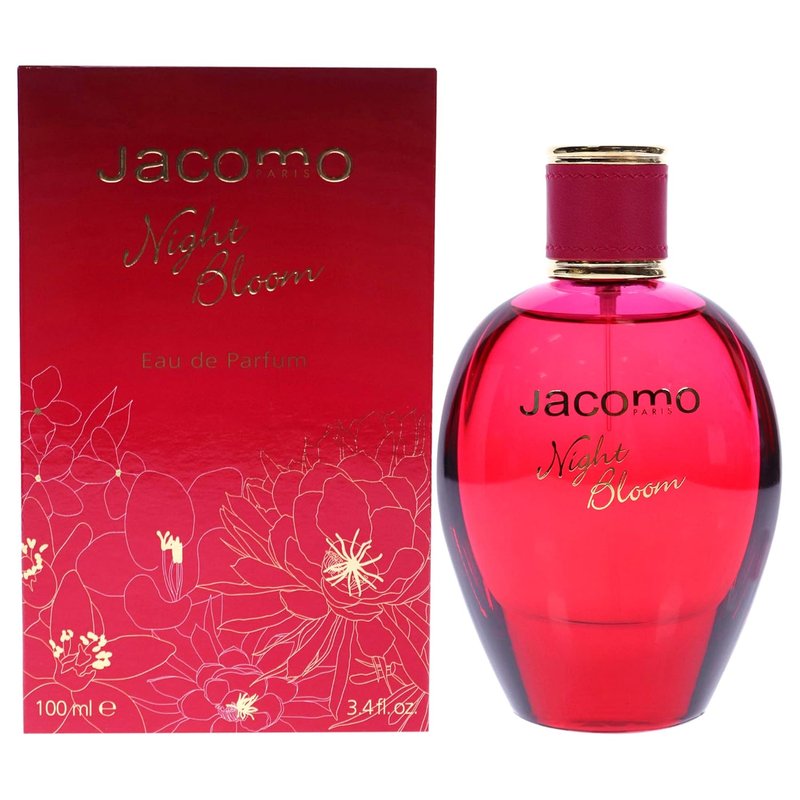Jacomo Night Bloom Women's 3.4 oz Eau de Parfum Spray - Floral Fragrance for Evening Wear