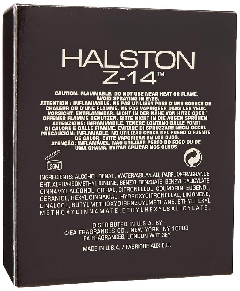 Halston Z-14 Cologne Spray for Men - 8.0 oz | Classic Fragrance with Woody Notes