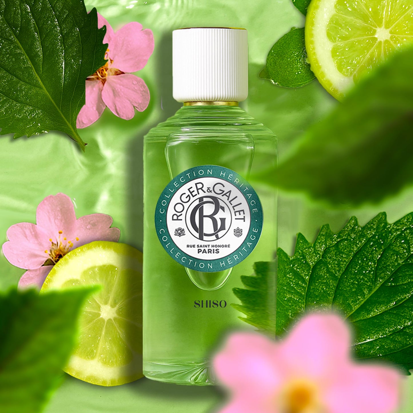 ROGER & GALLET | Fragrant Water Body Spray for Women | Shiso 3.3 Oz.