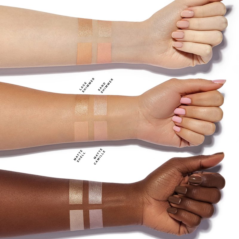 Anastasia Beverly Hills Highlighting Duo Pencil - Dual-Ended Eye & Brow Brightening Pencil for Defining Arches and Illuminating Eyes - Shell/Lace