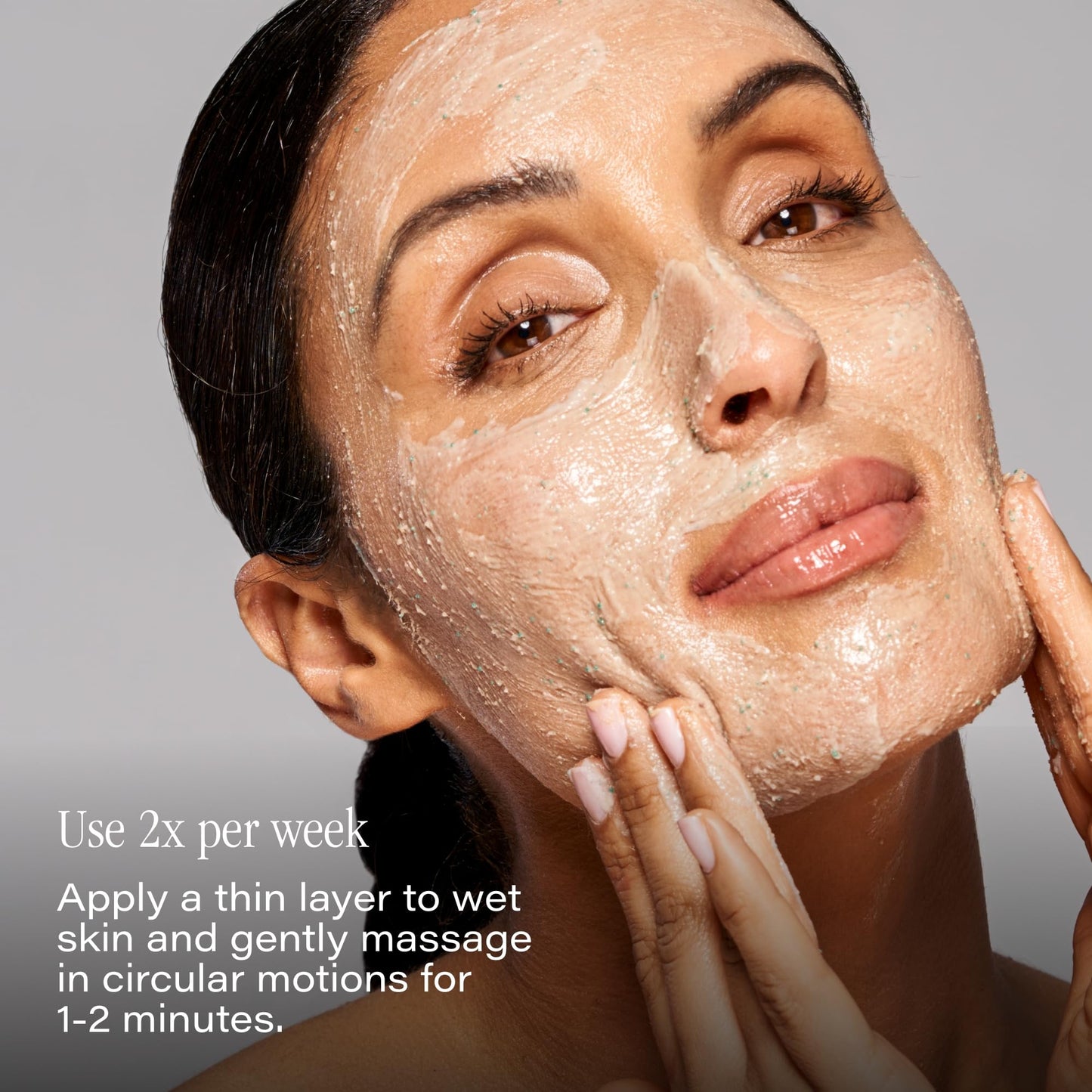SKINN DermAppeal Microdermabrasion Face Scrub - Professional-Level Exfoliating Facial Scrub with Headband for Mess-Free Application - Daily Skin Care for Wrinkles & Fine Lines & Smooth, Glowing Skin