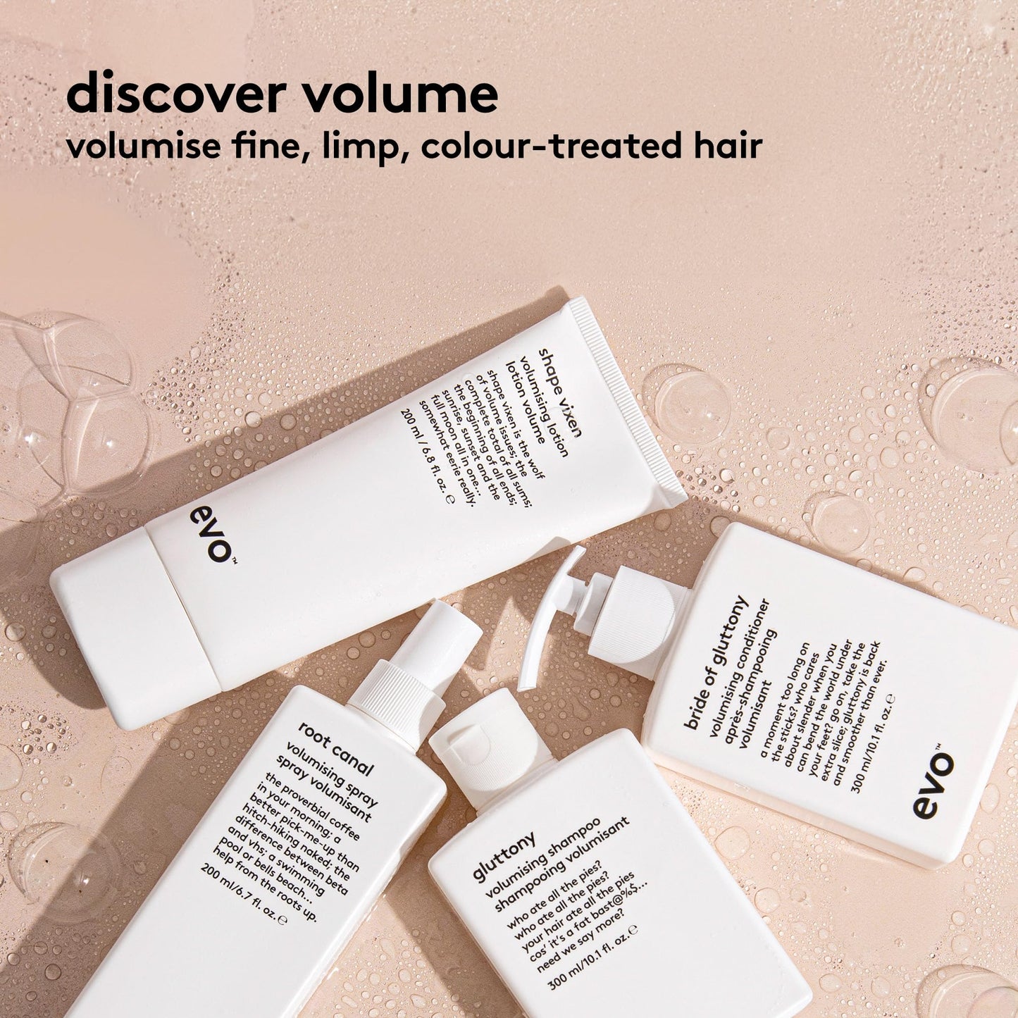EVO Root Canal Volumizing Styling Spray for Fine Hair - Adds Body, Texture & Shine - 1.7 fl oz, Travel Size