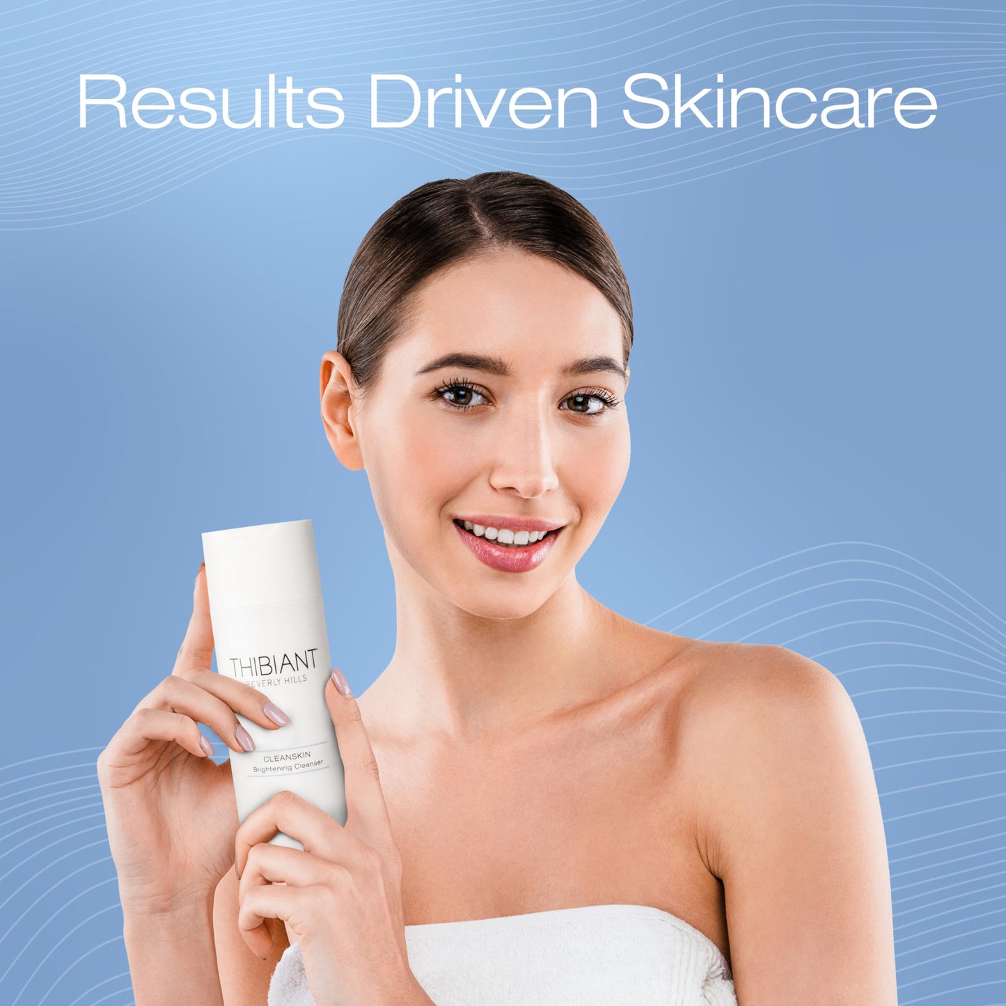 Thibiant Beverly Hills CleanSkin Brightening Facial Cleanser Exfoliating Face Wash with Hyaluronic Acid that Help Removes Dirt, Oil and Make-up, Fragrance-free, Paraben Free, 6.7 Oz