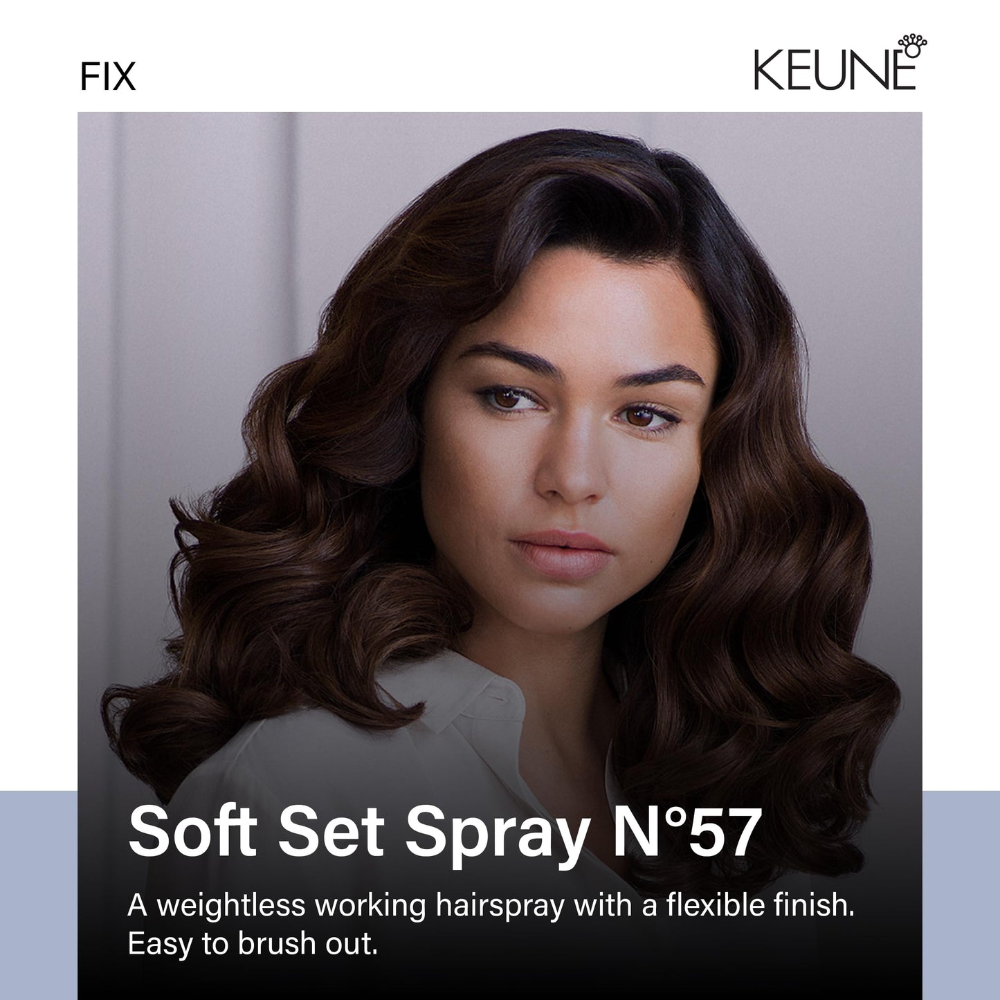 KEUNE Style Soft Set Spray, Lightweight Flexible Hold Hairspray, 9.2 Fl Oz