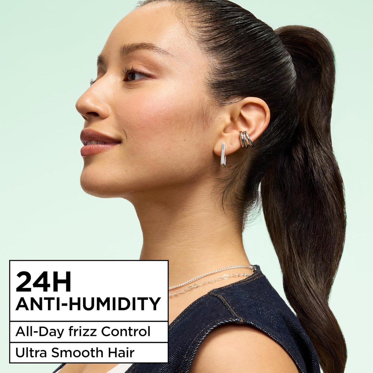 Garnier Fructis Sleek & Shine Anti-Humidity Hairspray - Ultra Strong Hold, Frizz Protection, 8.25 Oz