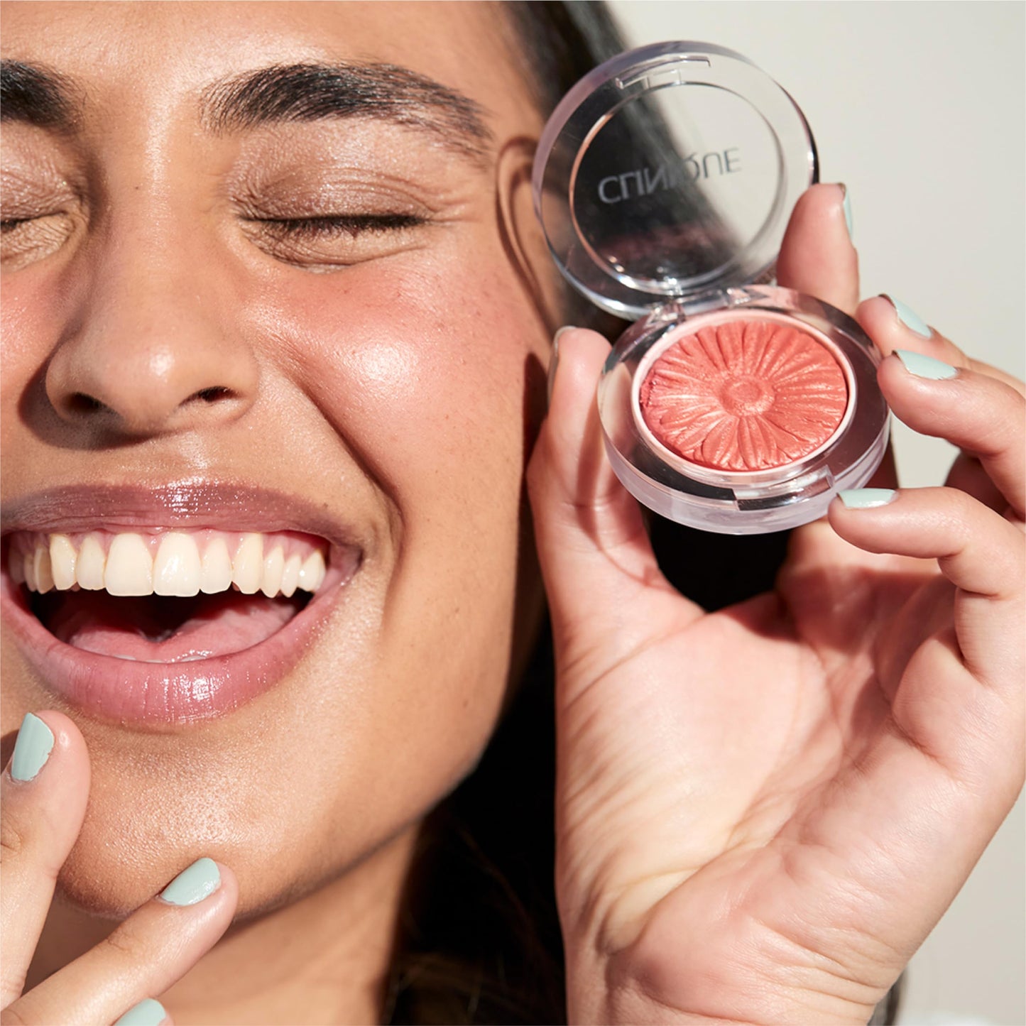 Clinique Cheek Pop Blush | Long Lasting, Buildable + Vibrant, Yet Natural-Looking Color, Nude Pop, 0.12 Ounce