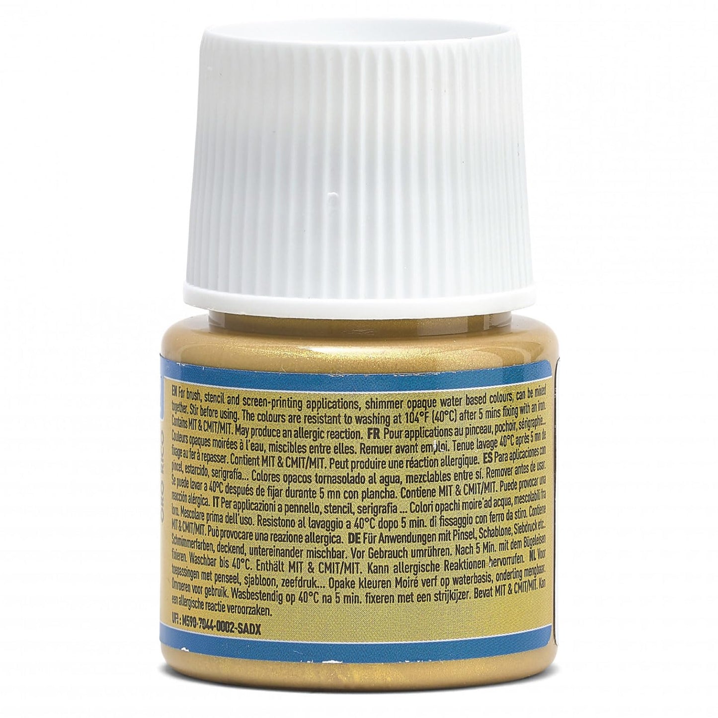 Pebeo Setacolor Opaque Fabric Paint 45-Milliliter Bottle, Shimmer Rich Gold