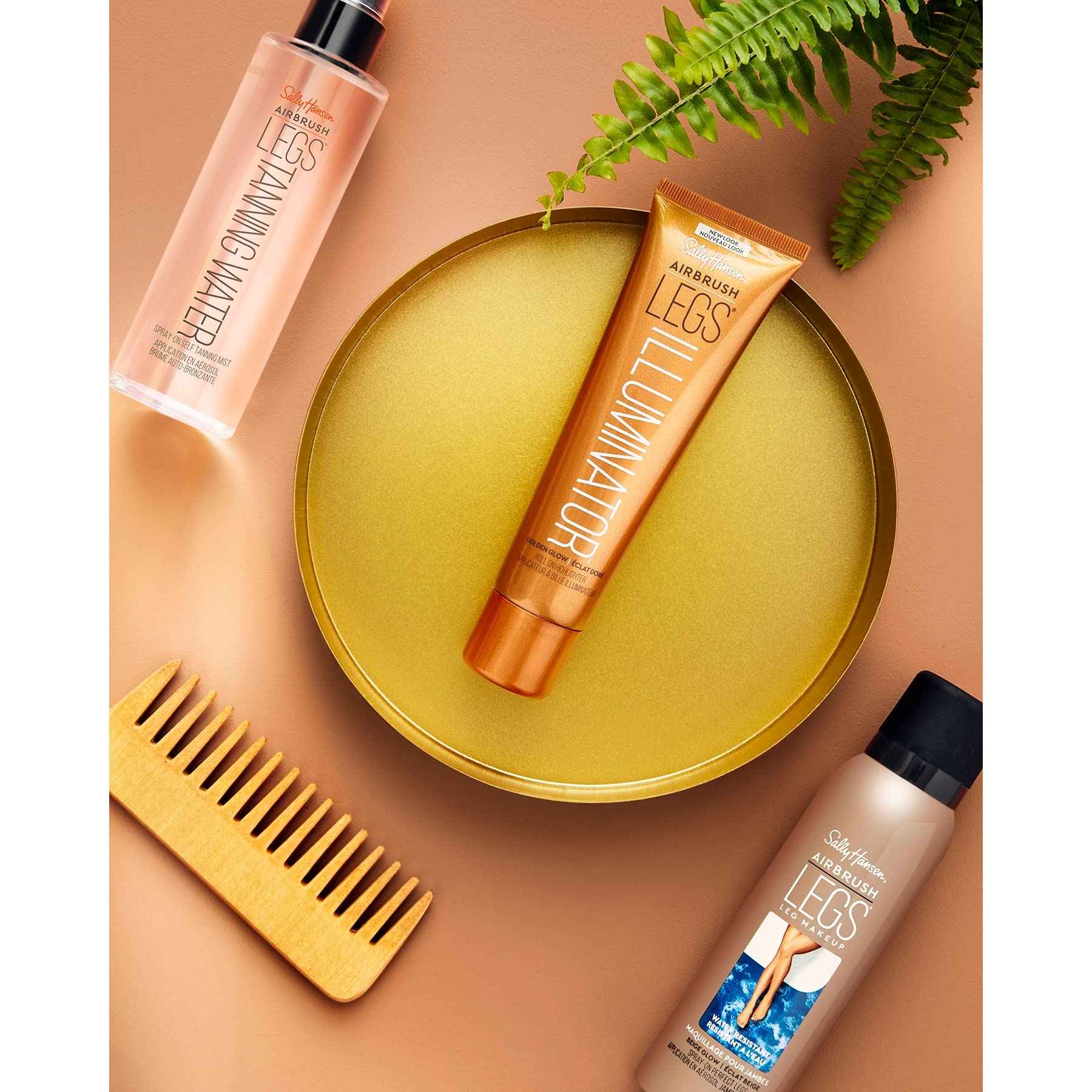 Sally Hansen Airbrush Legs Makeup Medium & Tan Glow 8.8 Oz