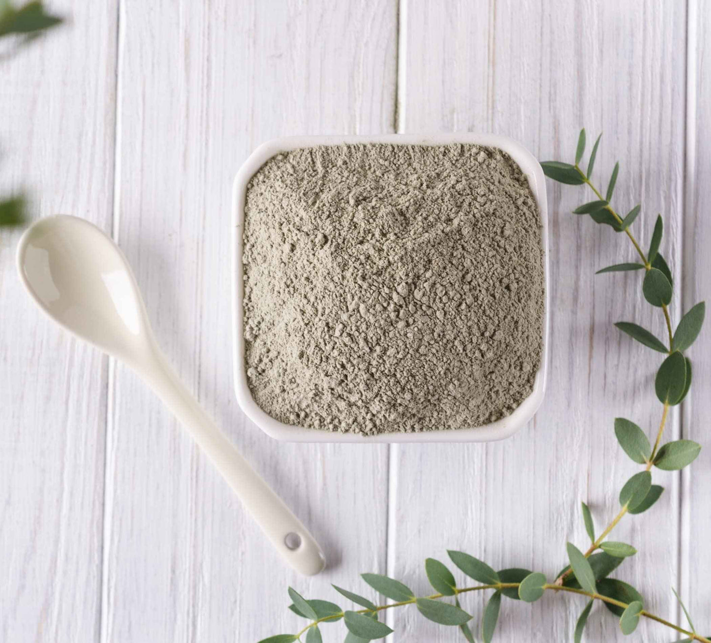 Plant Guru Sodium Bentonite Clay Powder 3.5 lbs. Bulk 100% Natural Indian Healing Clay - Deep Pore Cleansing Facial And Body Mask - Detox Clay for Face, Hair, Acne, and Bath.