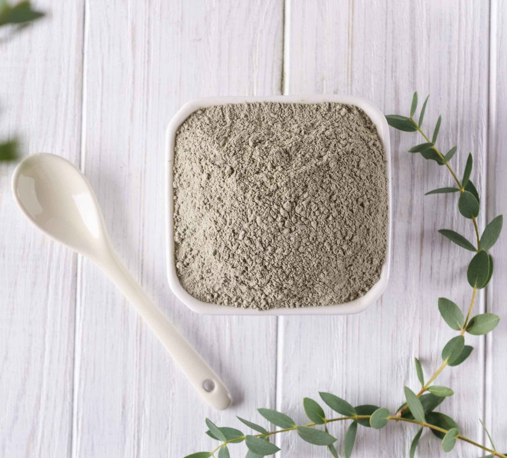 Plant Guru Sodium Bentonite Clay Powder 3.5 lbs. Bulk 100% Natural Indian Healing Clay - Deep Pore Cleansing Facial And Body Mask - Detox Clay for Face, Hair, Acne, and Bath.