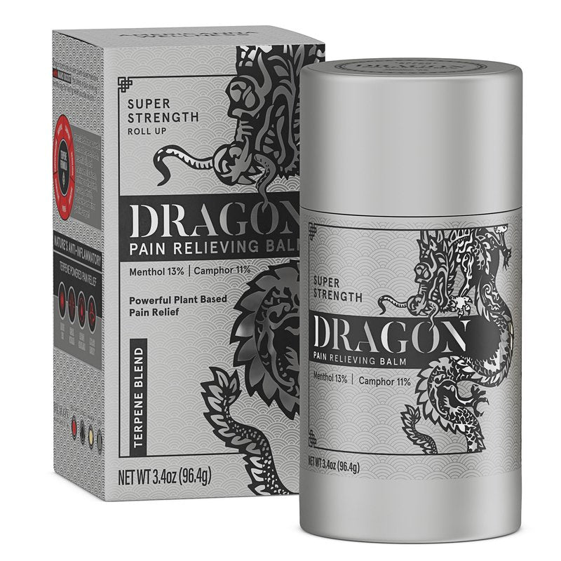 Americanna Wellness Dragon Balm 3.4oz Roll-Up Super Silver Strength