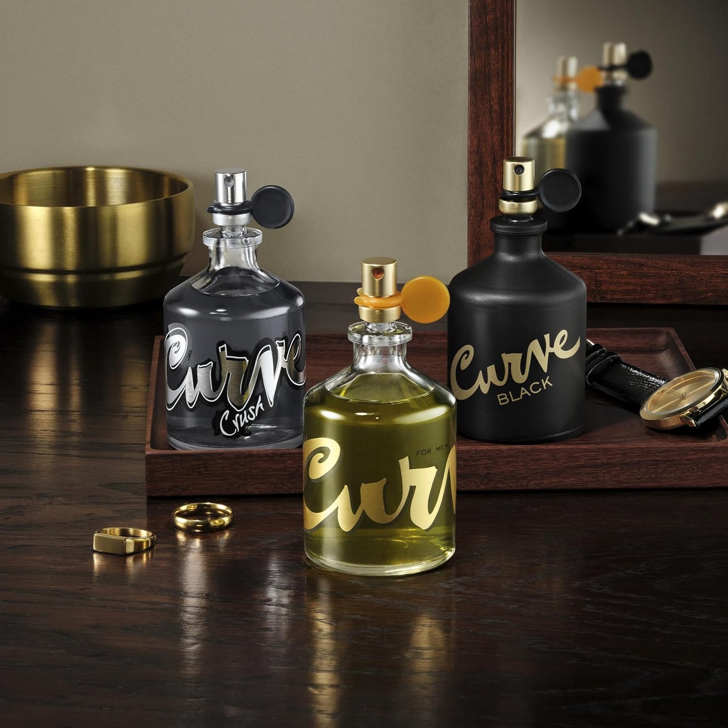Curve Black Men's Cologne Spray - Casual Day & Night Fragrance, 4.2 Fl Oz