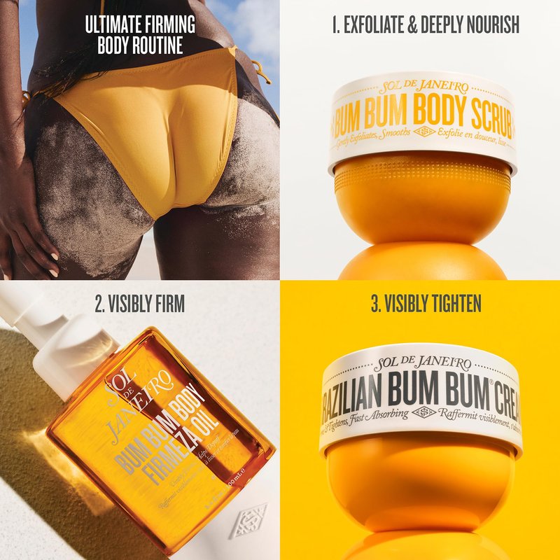 Sol de Janeiro Bum Bum Body Scrub | Exfloiating Body Scrub | 220g/7.8 oz.