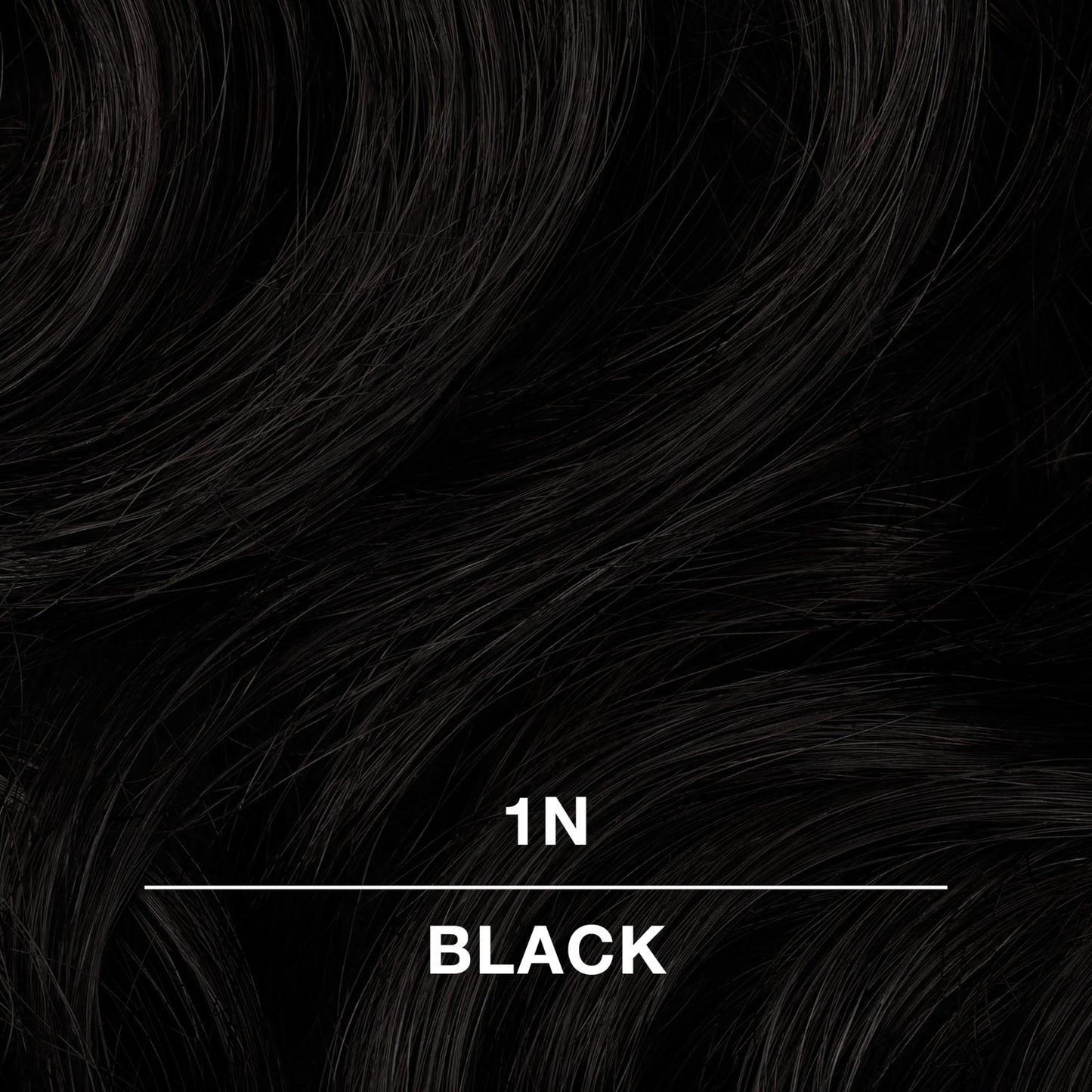 COLORCHARM Permanent Cream Hair Color, 1N Black, 2 oz.