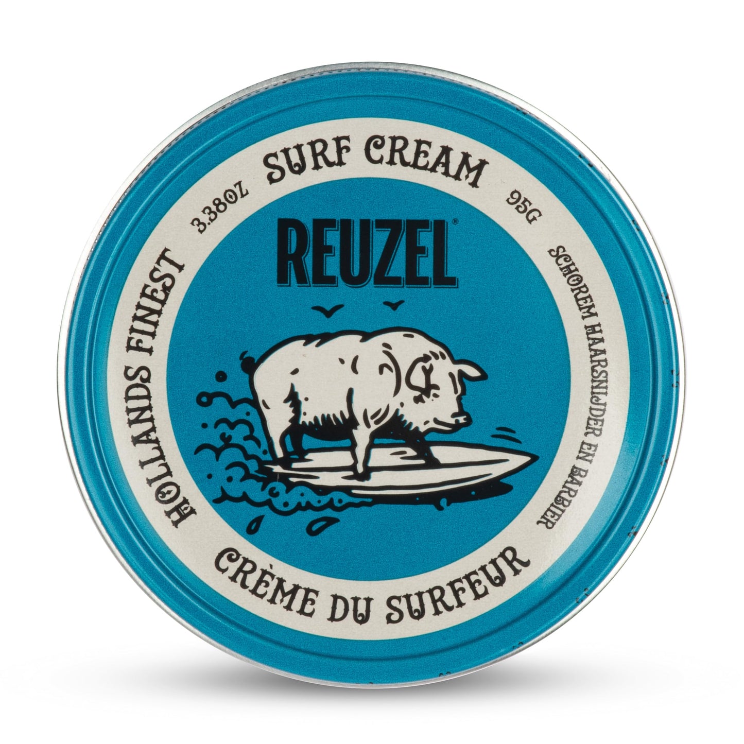 REUZEL Surf Texture and Definition Cream, Light All Day Hold, Water Soluble Styling, Matte Finish & Flake Free, For All Hairstyles, 3.38 oz